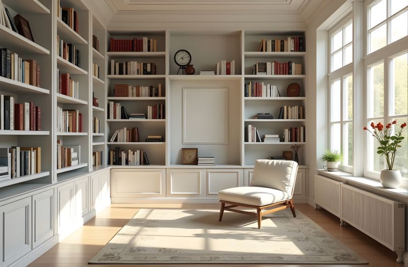 Bookcase Construction in Charlotte, NC