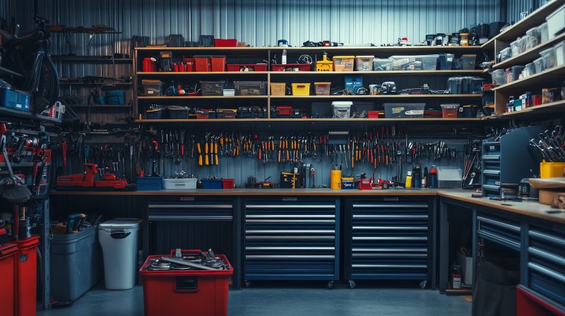 Garage Shelves Installation in Bethesda, MD